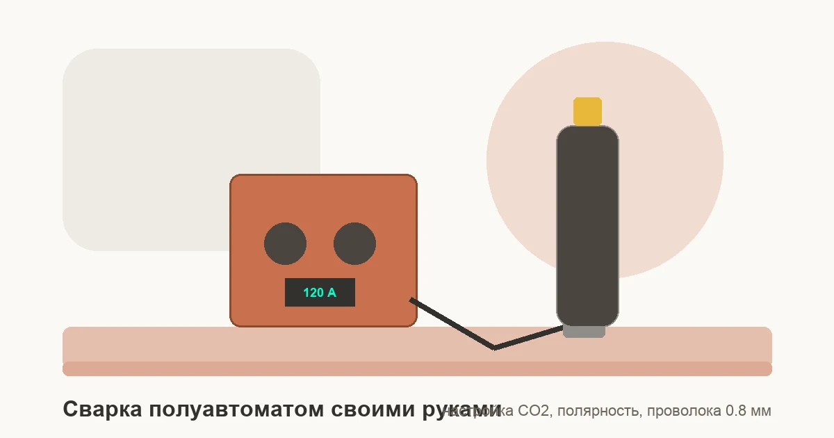 Схема настройки сварочного полуавтомата своими руками: прямая и обратная полярность, формула расхода углекислоты и вылет проволоки.