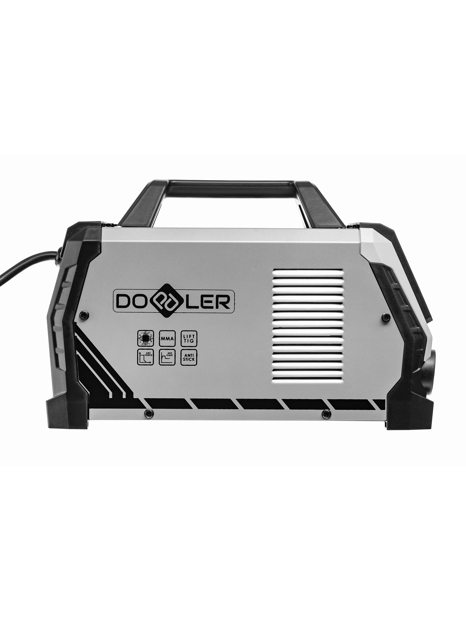 Сварочный аппарат инверторный DOPPLER DW200I 200 А, 1.6-4 мм, ЖК экран — фото 2